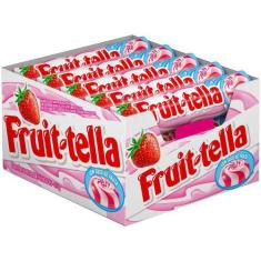 Imagem de Bala Fruittella Swirl Morango Com Creme De Leite - Vitamina C E Suco D