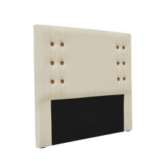 Imagem de Cabeceira Cama Box Queen 160 cm Gênova Veludo Bege S04 - D`Rossi