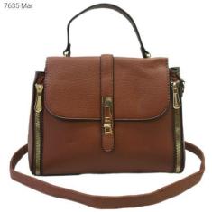 Imagem de Bolsa Feminina Baú Transversal / Mão 7635 - H2 Bolsas