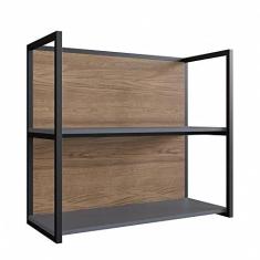 Imagem de Armário Aéreo de Cozinha 2 Nichos Herval Ten, 100% Mdf 80 cm