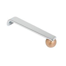 Imagem de Wisdom Stone Virgil 12,7 cm Puxador de Porta, cromo polidocobre