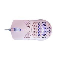 Imagem de OEX GAME Mouse Gamer Ultra Leve - Dyon-X MS322s - RGB - 7 Botoes - 6200 Dpi - Pixart 3327 - Rosa