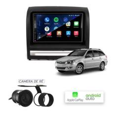 Imagem de CarPlay e Android Auto Palio Weekend Com TV - First Option