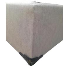 Imagem de Base Box Solteirão King Blindado Linhão Bege