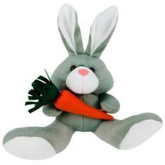Imagem de Coelho Da Pascoa De Pelúcia Brinquedo 30 Cm Envio Imediato - Pandora B