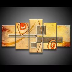 Imagem de Quadro Decorativo 129x63 Sala Escritório Arte Abstrata 1