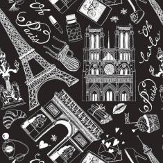 Imagem de Papel De Parede Adesivo Lavável Paris  E  18M