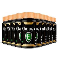 Imagem de 10X Vitamina E 400Ui Alfa Tocoferol 60 Caps Hf Suplements