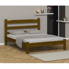 Imagem de Cama Queen Size Esmeralda Imbuia - Nemargi