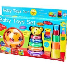Imagem de Brinquedo Baby Toys Set Educativo Didático Diversão . - Toy King