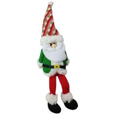 Imagem de Boneco Papai Noel Sentado Natal Natalino Festa Decoraçao Fim de Ano Mesa Estante Arvore de Natal Janela Enfeite Casa Trabalho Confraternizaçao Evento