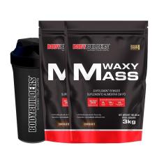 Imagem de KIT 2x Waxy Mass 3kg + Coqueteleira - Bodybuilders-Unissex