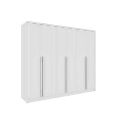 Imagem de guarda-roupa casal poenia 6 pt 6 gv neve