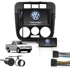 Imagem de Kit Multimidia 7" 2 Din Mp5 Bt Espelha Volkswagen Saveiro G4 - First O