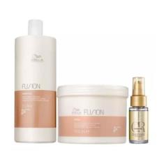 Imagem de Kit Wella Professionals Fusion +Oil Reflections (3 Produtos)