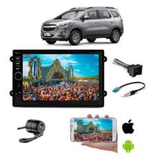Imagem de Mp5 Central Multimidia Moldura 2 Din Spin 2015 2016 2017 Ltz Camera - 