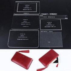 Imagem de BAENRCY Bolsa de mão, modelo de acrílico, modelo de couro, padrão de couro, modelos de couro para bolsas