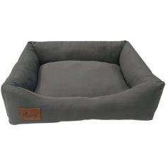 Imagem de Cama Para Cachorro E Gato P Bpets Retangular - Cinza