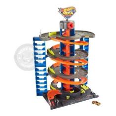 Imagem de Hot Wheels Pista E Acessórios Mega Garagem Espiral Mattel