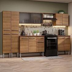 Imagem de Armário de Cozinha Completa 293cm Rustic Emilly Madesa 04