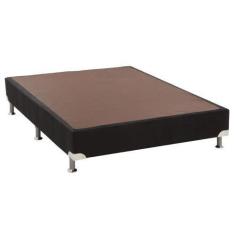 Imagem de Cama Box Base Casal Courano Black (138X188x30) - Luckspuma