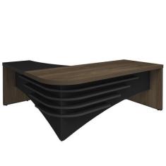 Imagem de Mesa Escritório Home Office Diretor Em L Atria Executiva Ld 200X180cm
