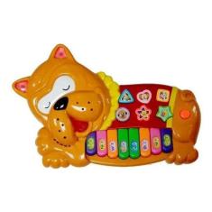 Imagem de Brinquedo Cachorro Teclado Infantil Bebês Com Músicas E Luz - Toy King