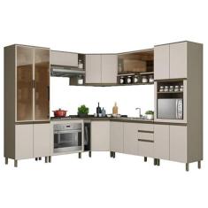 Imagem de Cozinha Modulada Connect 06 Duna/cristal - Henn