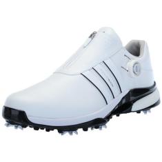 Imagem de Adidas Tênis de golfe masculino Tour360 24 Boa, Calçado branco/preto, 41
