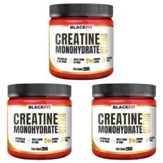 Imagem de Creatina Monohidratada 200g - Dux BLACKFIT Muito Mais Nutrition Ganho 