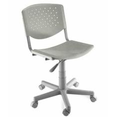 Imagem de Cadeira Giratória Linha Polipropileno Atenas Cinza
