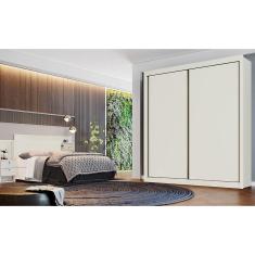 Imagem de Roupeiro Zurique Sem Espelho 100 Mdf Off White