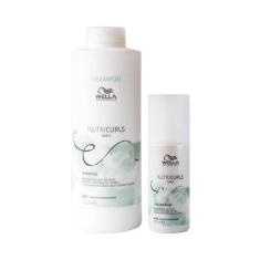 Imagem de Kit Wella Professionals Nutricurls - Sh 1000 Ml + Lv 150 Ml