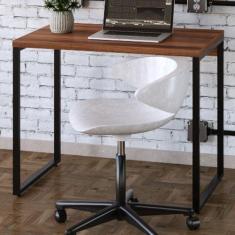 Imagem de Mesa Escrivaninha Dynamica Nogal/Preto 11066 - Compace
