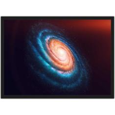Imagem de Quadro Decorativo Galáxia Universo Planetas Espaço Salas Quartos Decor