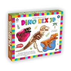 Imagem de QUEBRA-CABEÇA 3D DINOSSAURO REX ZASTRAS