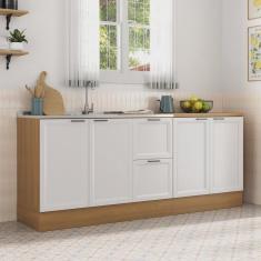 Imagem de Cozinha Compacta 2 Peças 2 Balcões Soho Cabecasa Madeiramadeira