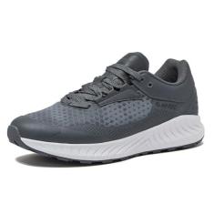 Imagem de HI-TEC Avalon Trail Tênis de corrida masculino, leve, respirável, masculino, tênis de caminhada ou atlético, preto, cinza ou verde, tamanho 37 a 48, Cinza escuro, 39