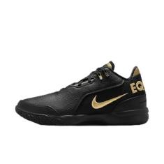 Imagem de Tênis de basquete Lebron NXXT Gen AMPD (FJ1566-103, branco/preto/dourado), Branco/Preto/Ouro, 42