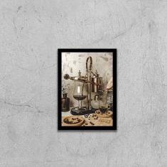 Imagem de Quadro Decorativo Fotografia Cafeteria 45x34cm