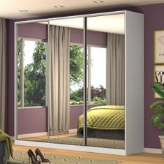 Imagem de Guarda Roupa Casal 3 Espelhos 3 Portas de Correr RC3001 Linha Roupeiro