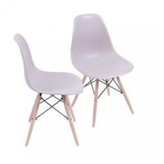 Imagem de Conjunto 2 Cadeiras Eames DKR Base Madeira OR Design Fendi