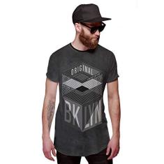 Imagem de Camiseta Longline Brooklyn New York Ilimitada Original Triangular