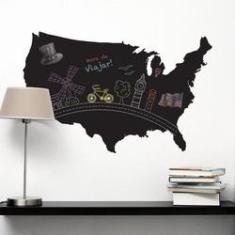 Imagem de Adesivo de Parede Lousa Estados Unidos