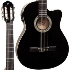 Imagem de Violão Elétrico Giannini Nf14 Ceq Preto Nylon