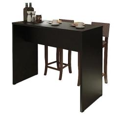 Imagem de Bancada para Cozinha Madesa 115 cm - Preto