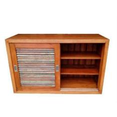 Imagem de Balcão Rústico Piza Em Madeira De Demolição - 1448 - Barrocarte