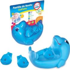 Imagem de Brinquedos Família Do Banho Golfinho Azul - Lider - Líder