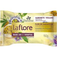 Imagem de La Flore Sabonete Barra Vegetal Flor De Maracuja 150G Davene