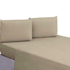 Imagem de Lençol Queen Com Bainha Sem Elástico Linha Gold 01 Peça Percal 200 Fio